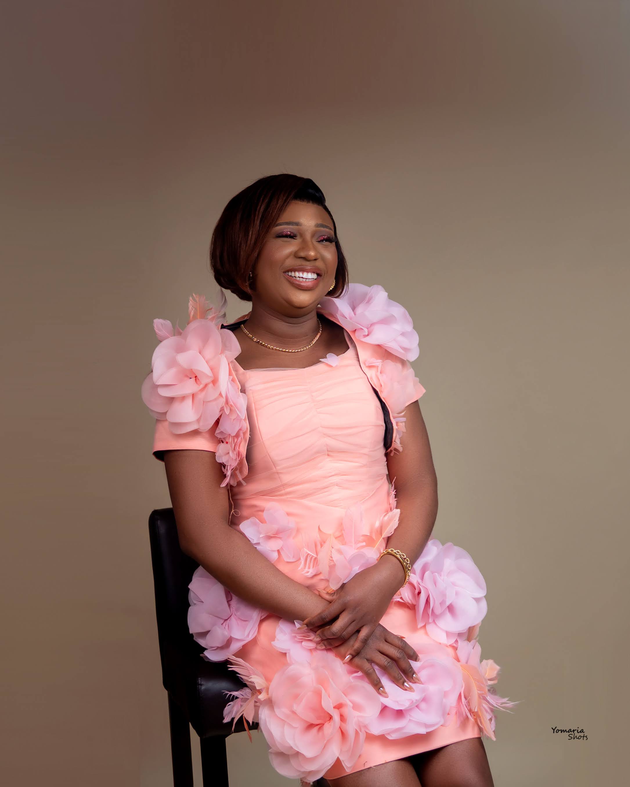 Personal Branding — pink floral gown