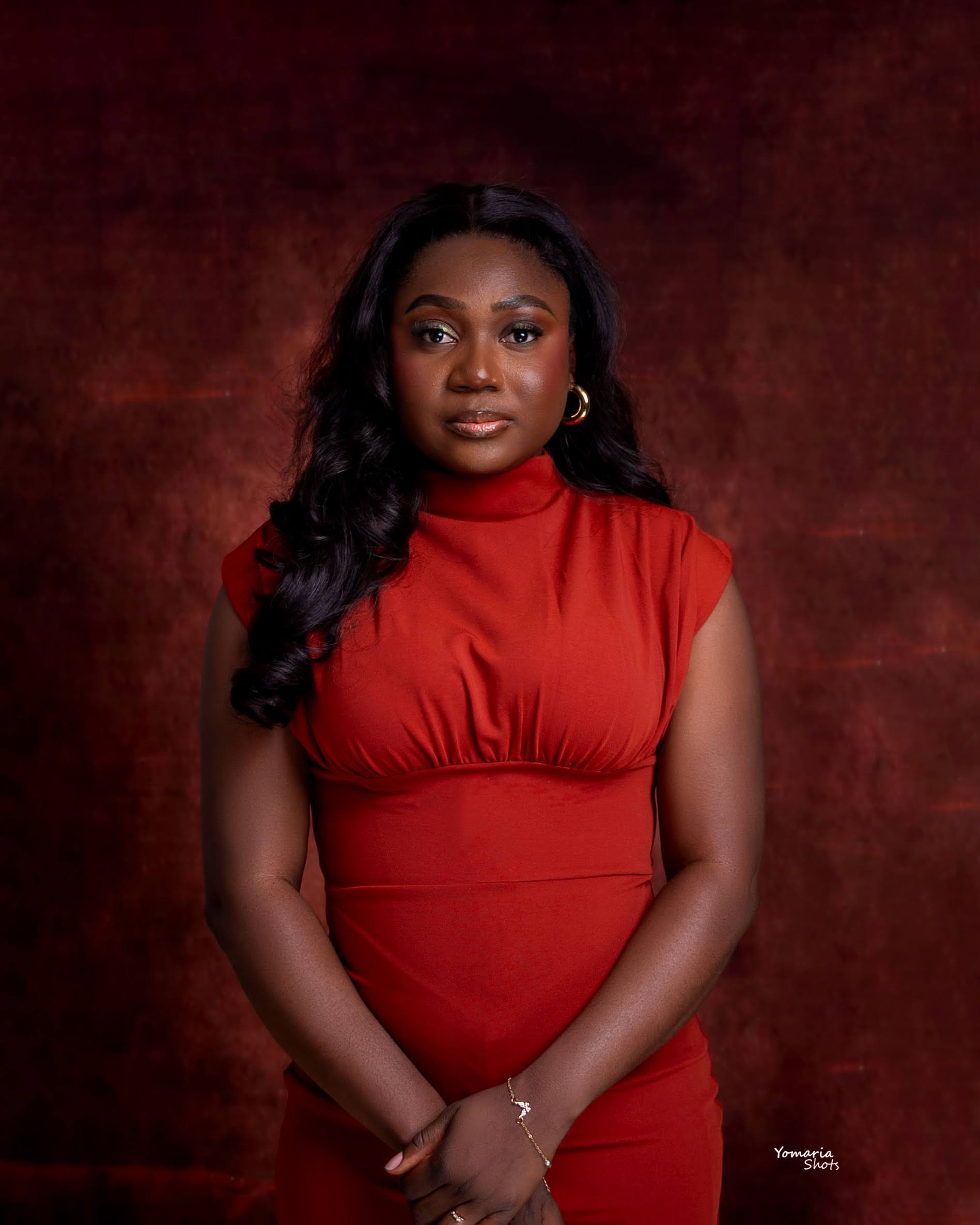 Graduation portrait photography Dundee — studio portrait by Yomaria Shots